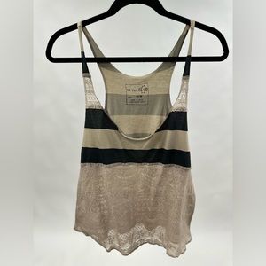 Free people lace and lined tank!